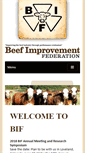 Mobile Screenshot of beefimprovement.org